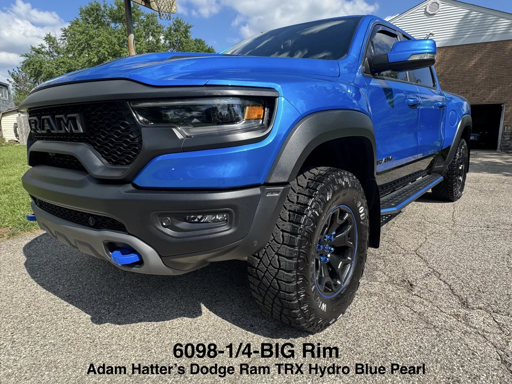 6098 Metallic Morpho Blue Rimstripes — Tapeworks Graphics